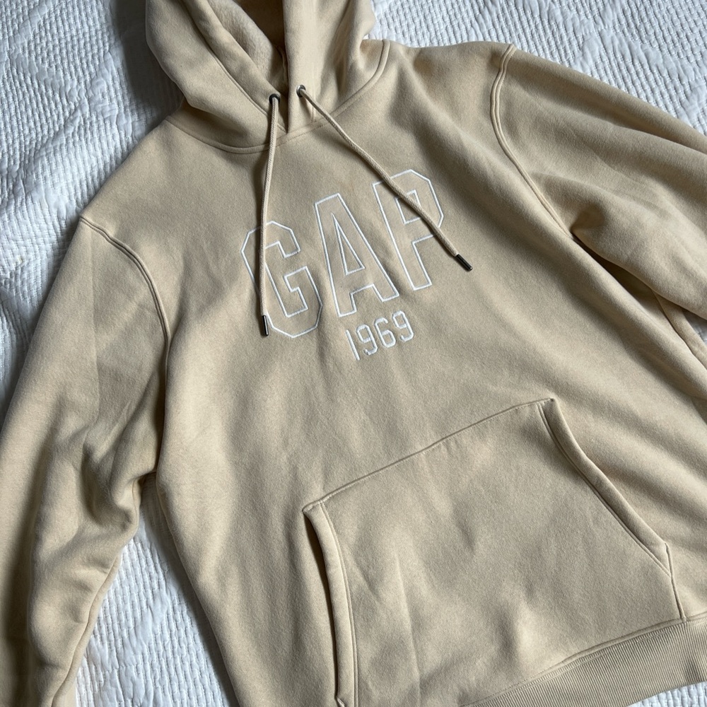 GAP Tan Hoodie Sweater